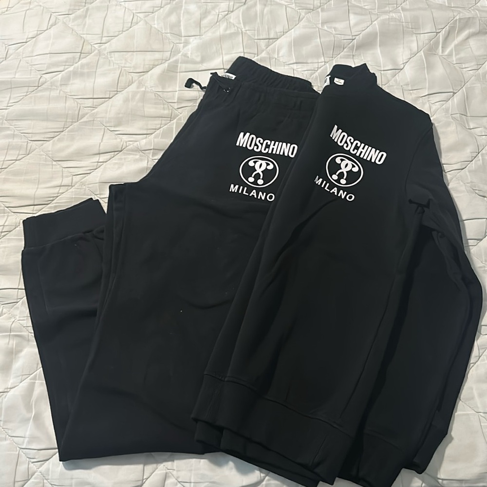 Moschino Little Kids & Kids Graphic Logo Sweatshirt & Joggers